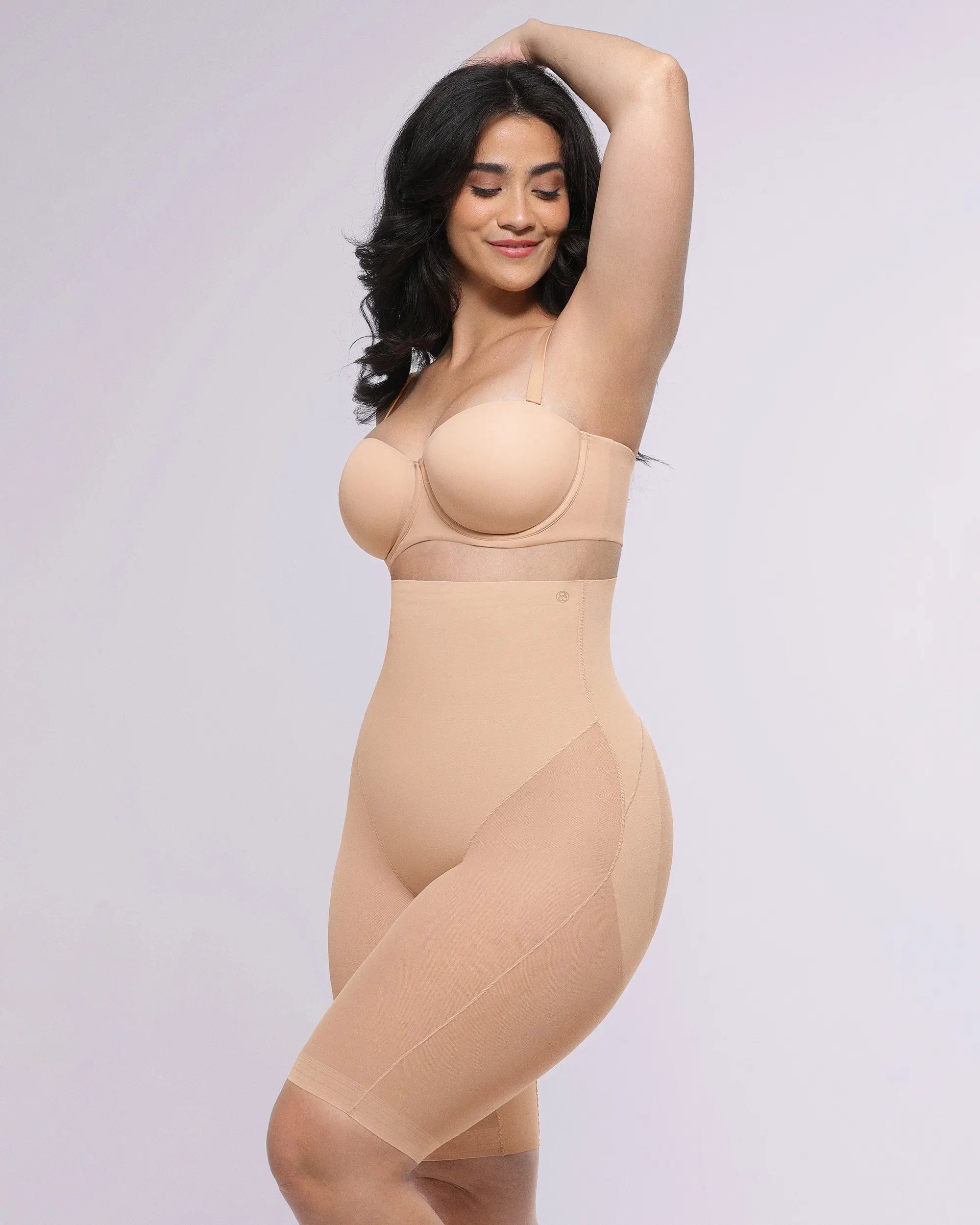 BOOT-YEAH™ MeshSmooth™ Butt-Lifting Above-Knee Shorts、mySite、bengalsvssteelers