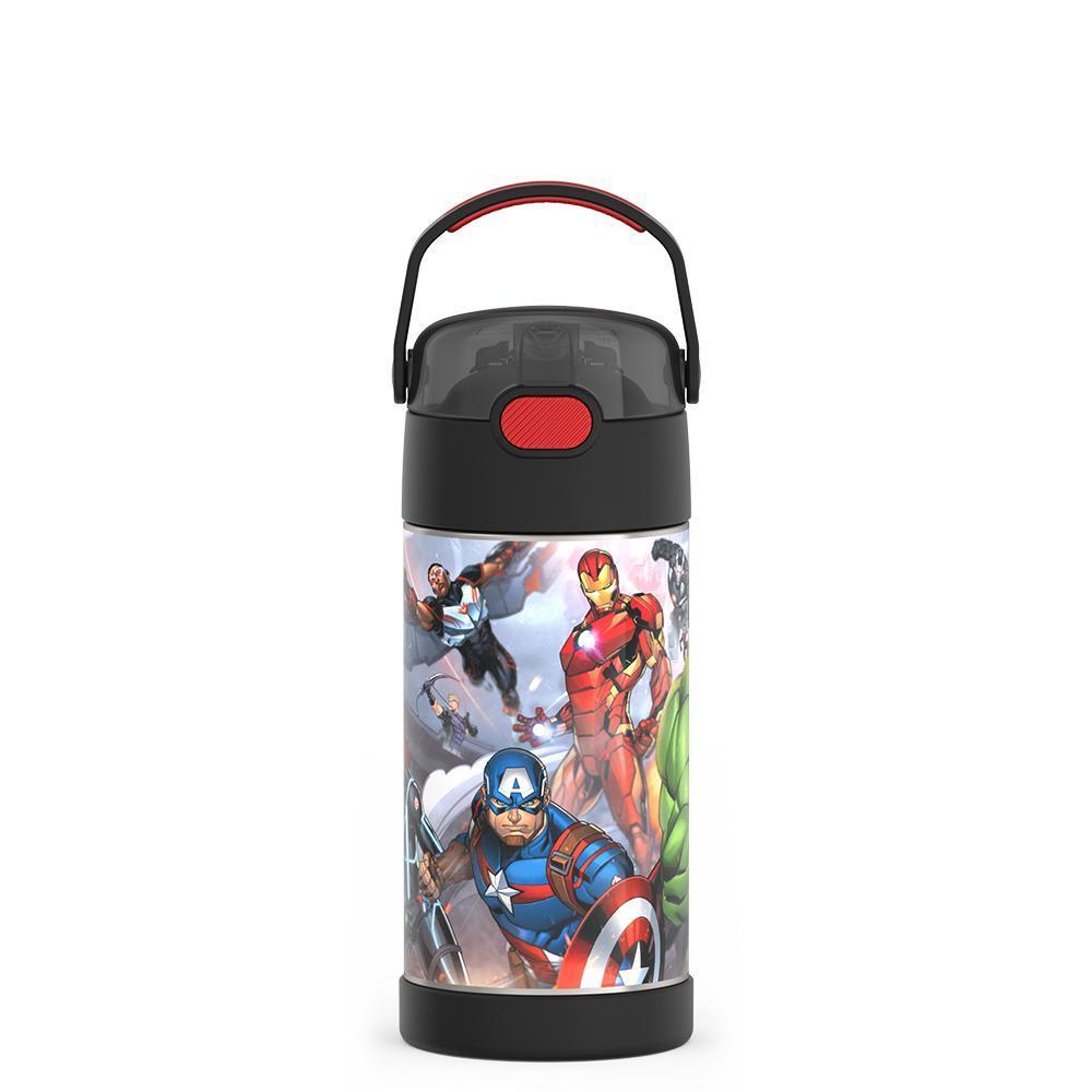 12oz FUNTAINER® WATER BOTTLE AVENGERS、mySite、noshort