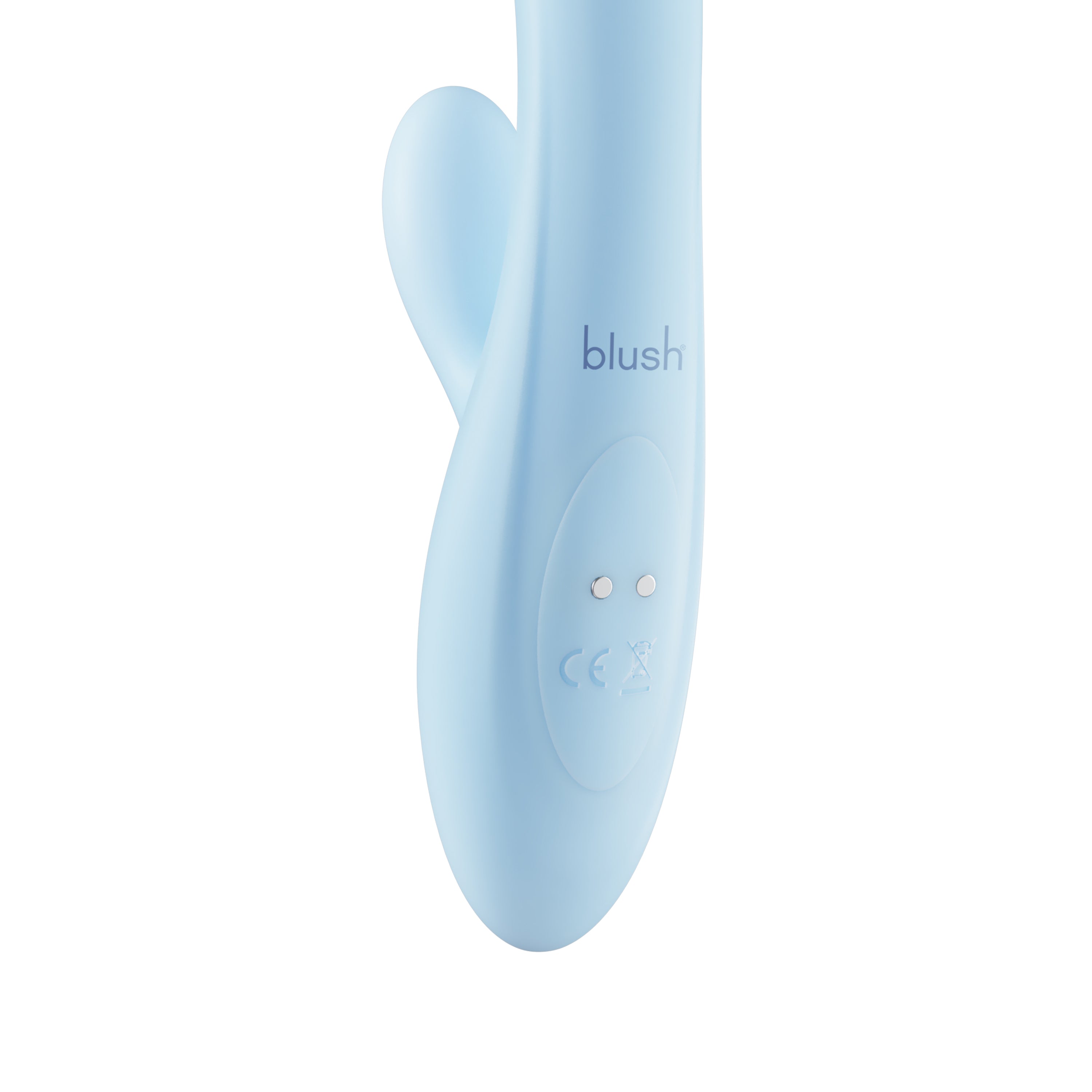 Play With Me By Blush® | Moondust Magic - 8 Inch G Spot Clitoral Rabbit Vibrator - 10 Dual Vibration Modes - Soft Silicone - Blue、mySite、bottomscart