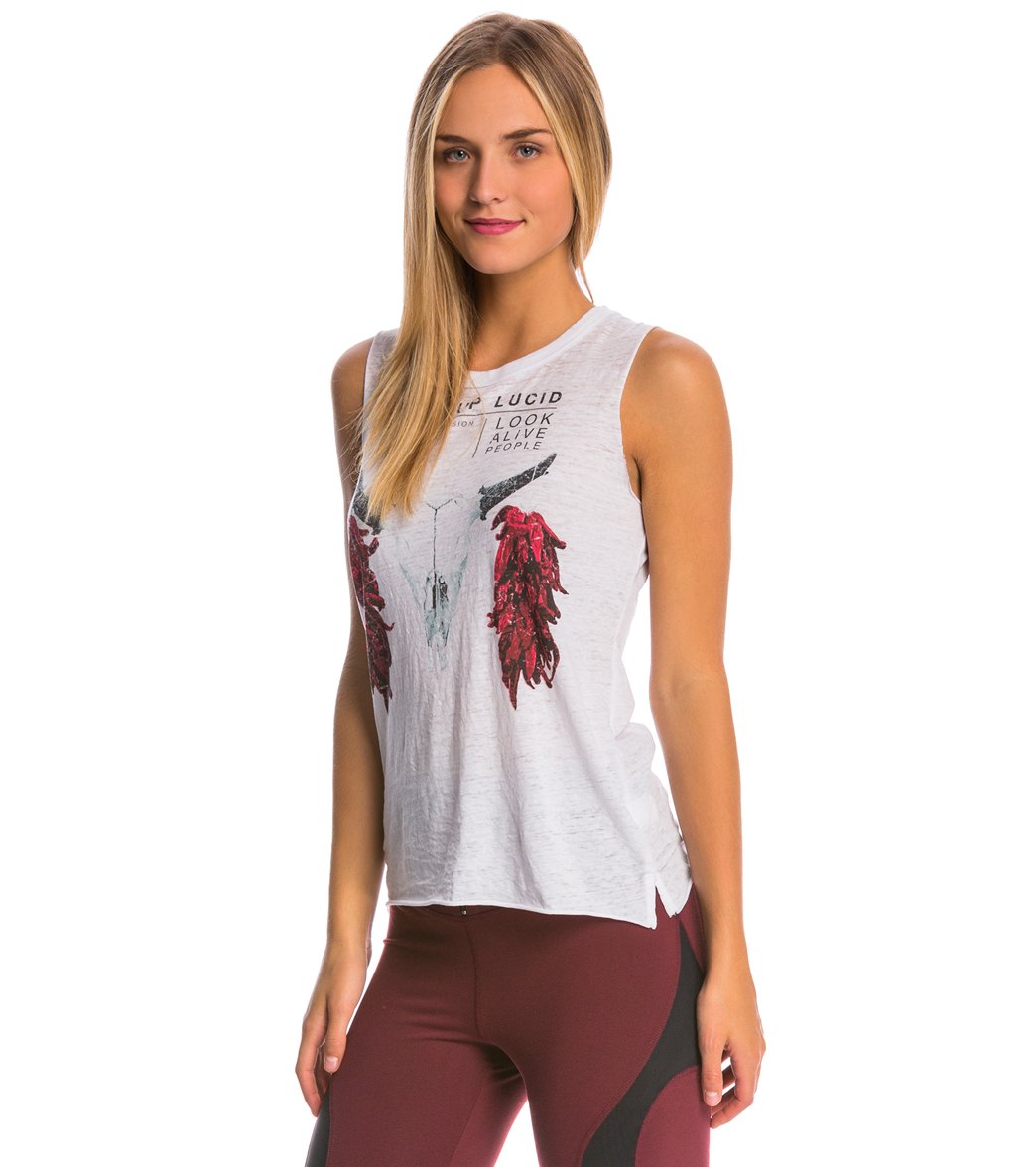 Chaser Look Alive Yoga Muscle Tank、mySite、noshort