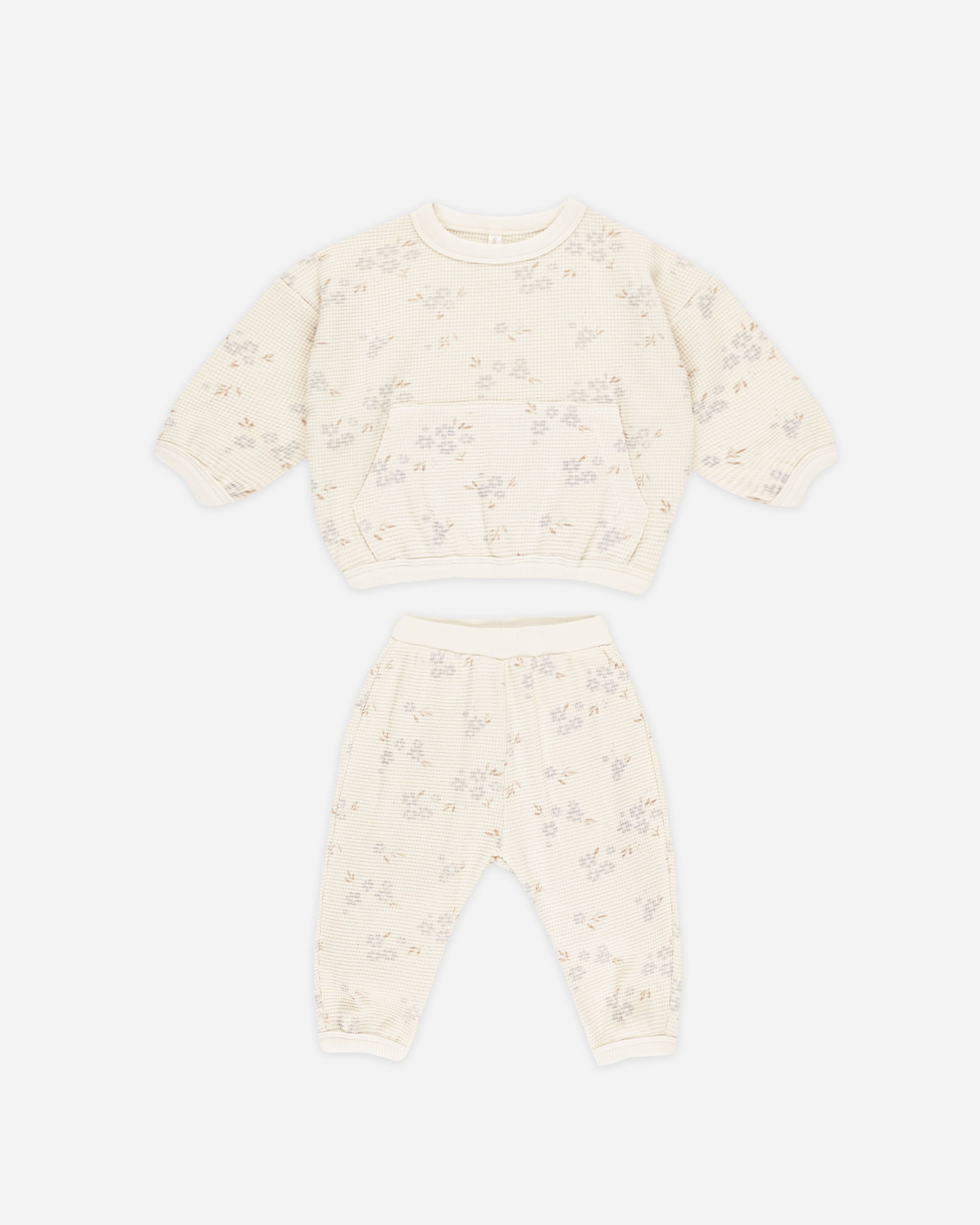  Waffle Slouch Set || Blue Ditsy、mySite、layawaytickets