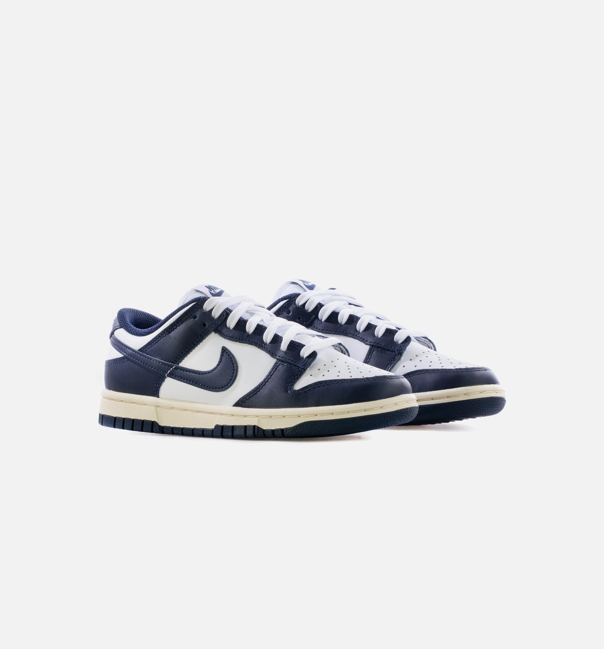 Dunk Low Vintage Navy Womens Lifestyle Shoe - White/Midnight Navy Limit One Per Customer、mySite、dreamappss