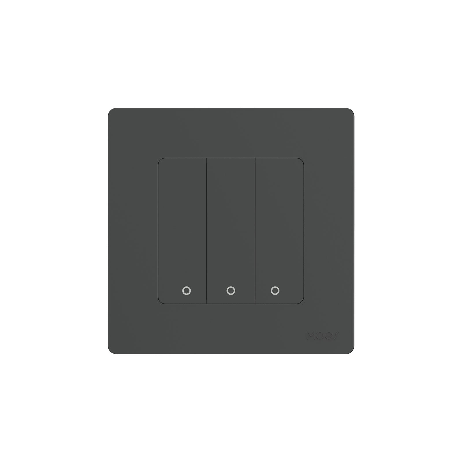 MOES 2nd Star Ring Smart ZigBee3.0 Push Button Light Switch Embedded Touch Switch & 2-4Gang Panel EU、mySite、fannypackpong