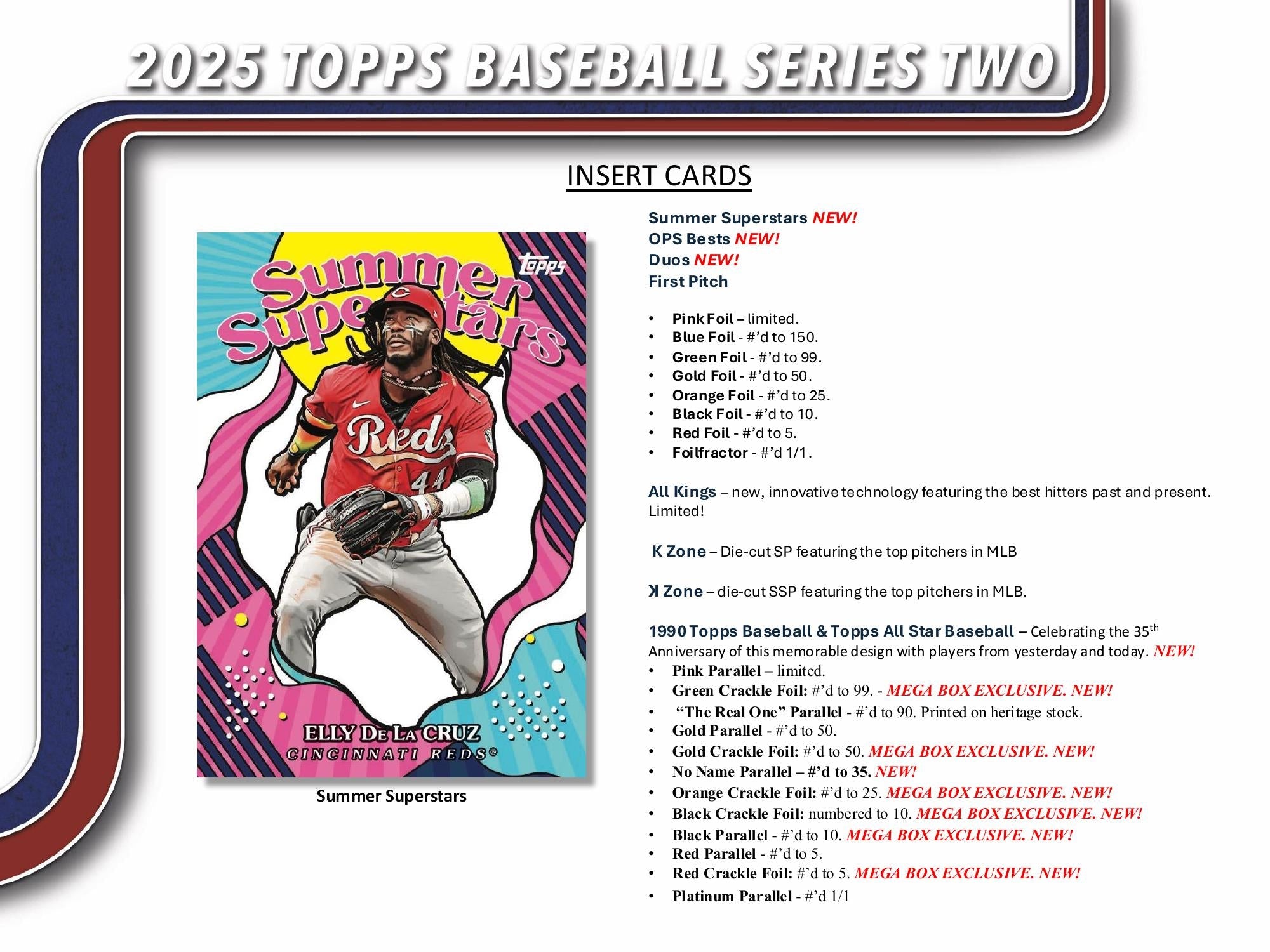 Topps MLB Baseball Series 2 2025 - Mega Box、mySite、waistdrama