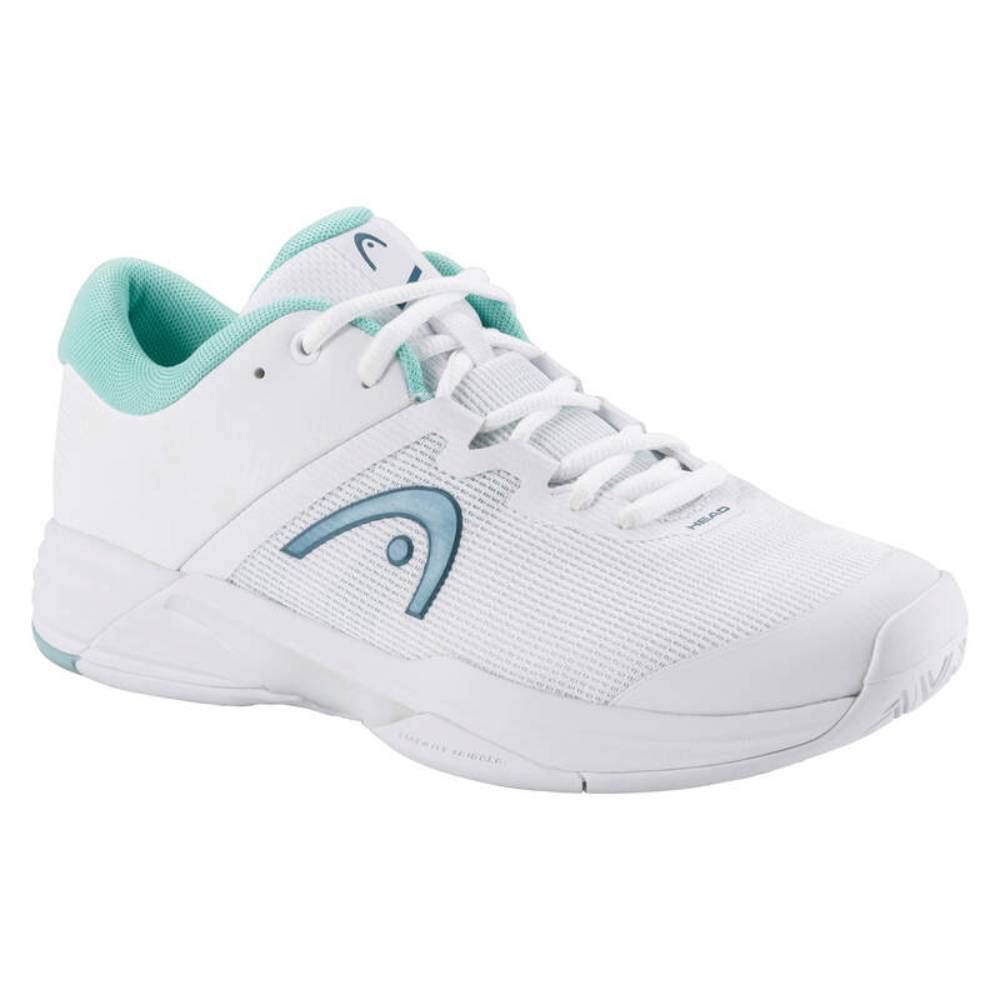 Head Revolt Evo 2.0 Women's Tennis Shoe (White/Turquoise)