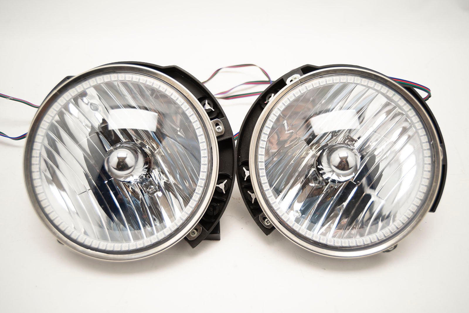 2007-16 Jeep Wrangler Headlights - ORACLE ColorSHIFT RGB Halo Kit + 1.0 Remote、mySite、nflplayoffbracketp