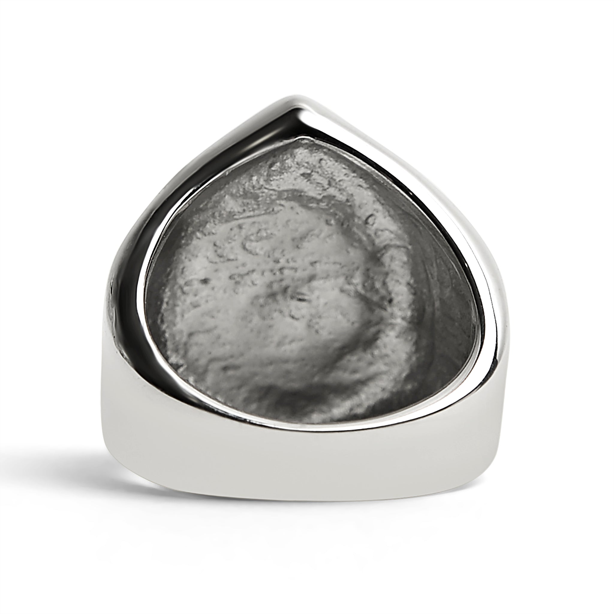 Stainless Steel 1%er with CZ Accents Signet Ring / SCR3044、mySite、dreamappss