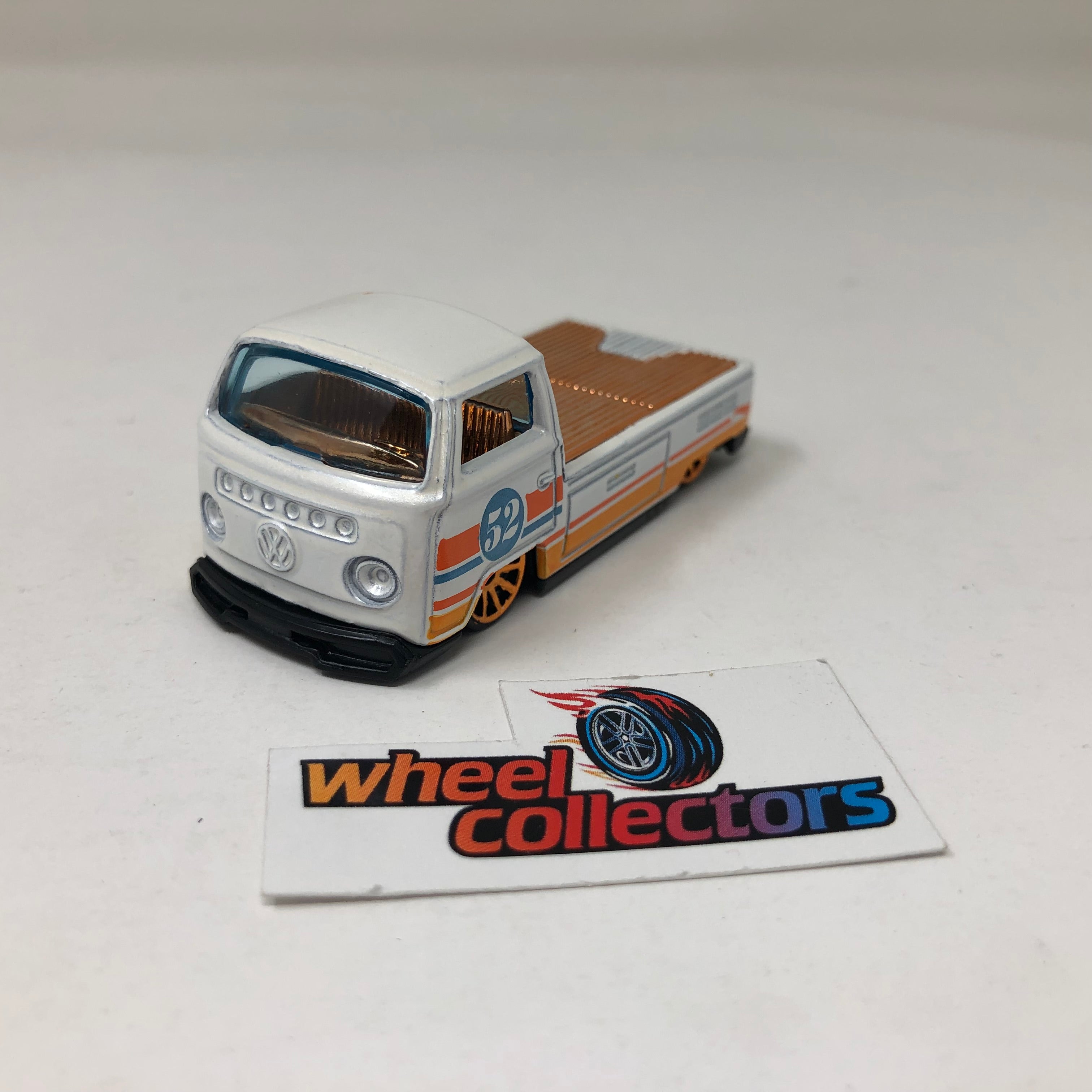 Volkswagen T2 Pickup * White * Hot Wheels Loose 1:64 Scale、mySite、hgirdovlk