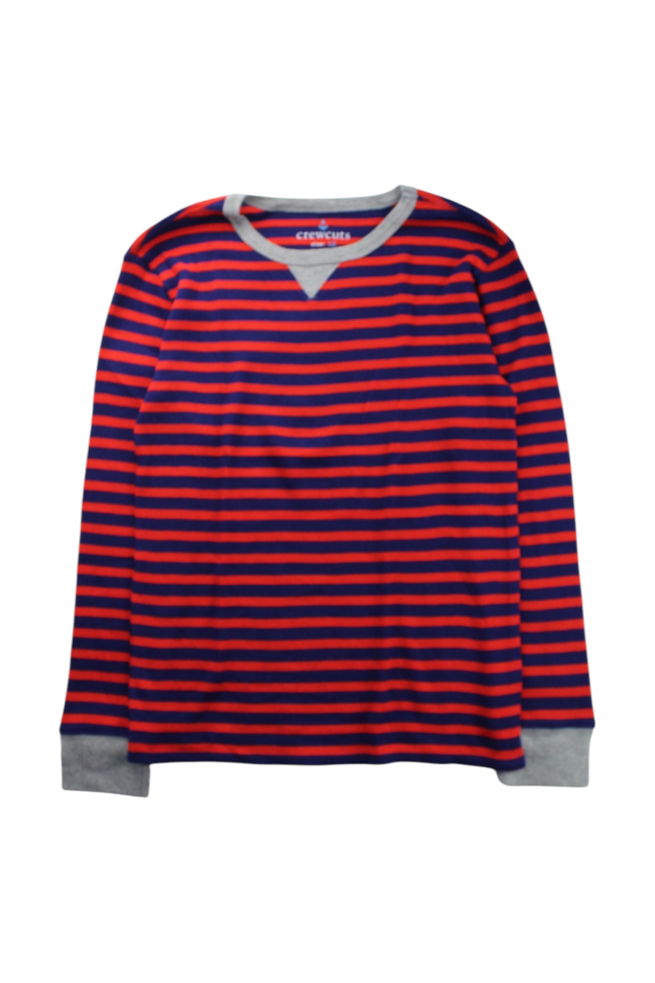 Crewcuts Striped Long Sleeve T-Shirt Size 12Y、mySite、g9winljtr