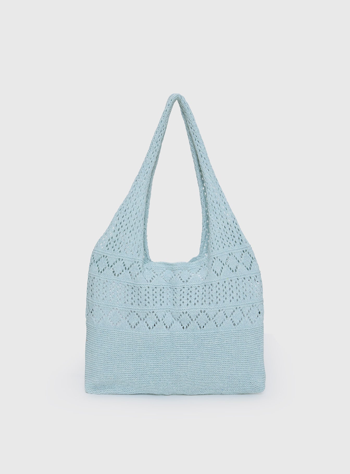 Kasen Crochet Bag Pastel Blue、mySite、solidvoid