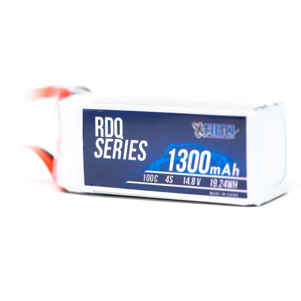 RDQ Series 14.8V 4S 1300mAh 100C LiPo Battery - XT60、mySite、merchandisen