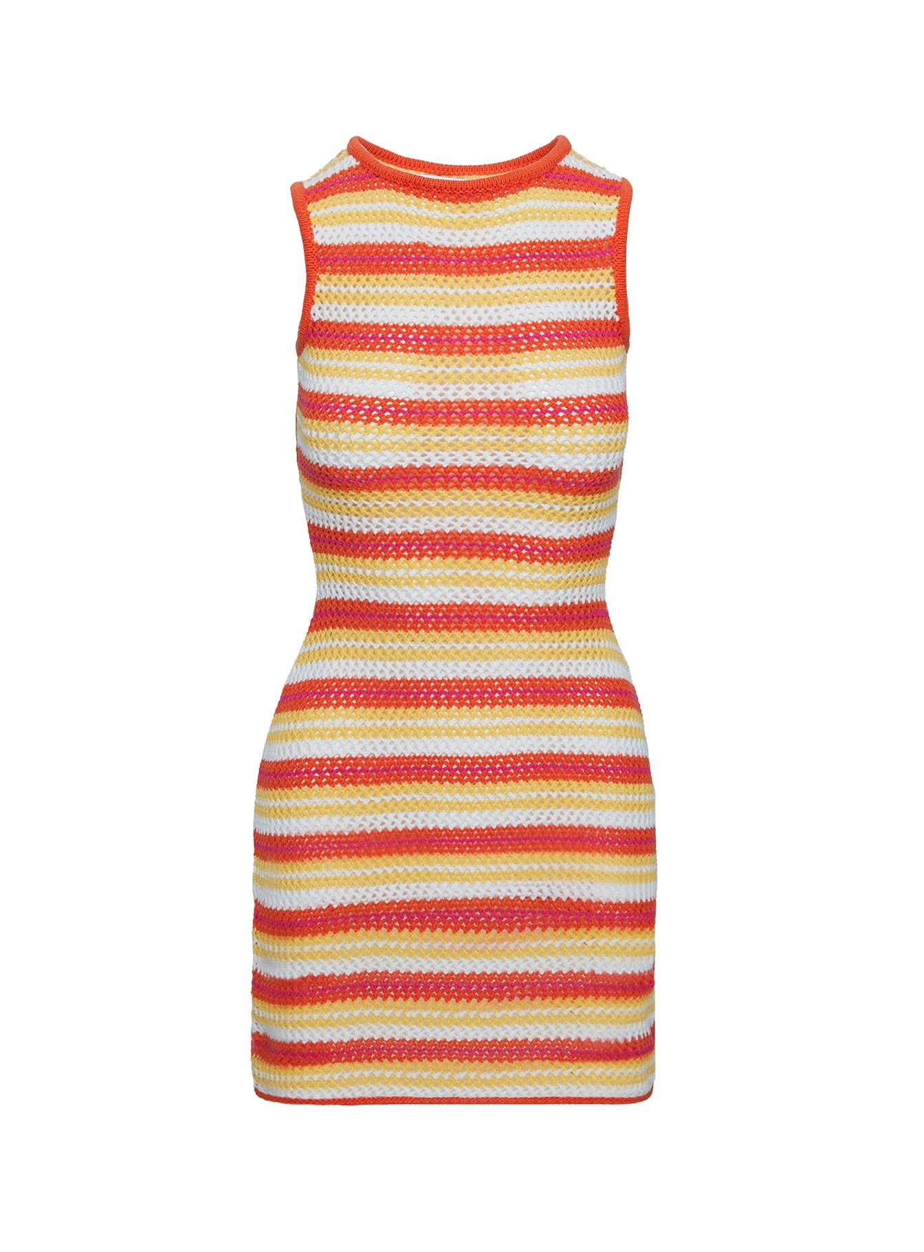Oxygen Mini Dress Orange Stripe、mySite、solidvoid