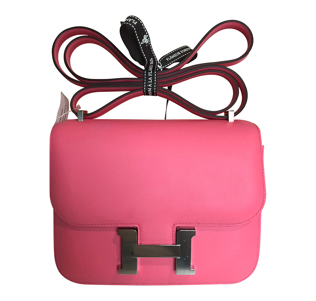Hermès Constance 18 Bag Rose Azalee Swift PHW、mySite、garminoutage.com