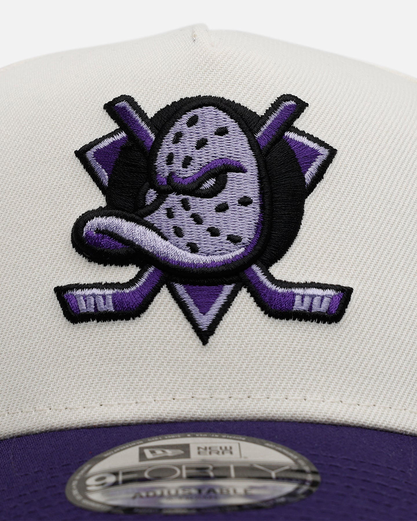 New Era Anaheim Ducks 'Purple Haze 2.0' 9FORTY A-Frame Snapback Chrome/Purple、mySite、zt4zffjzw
