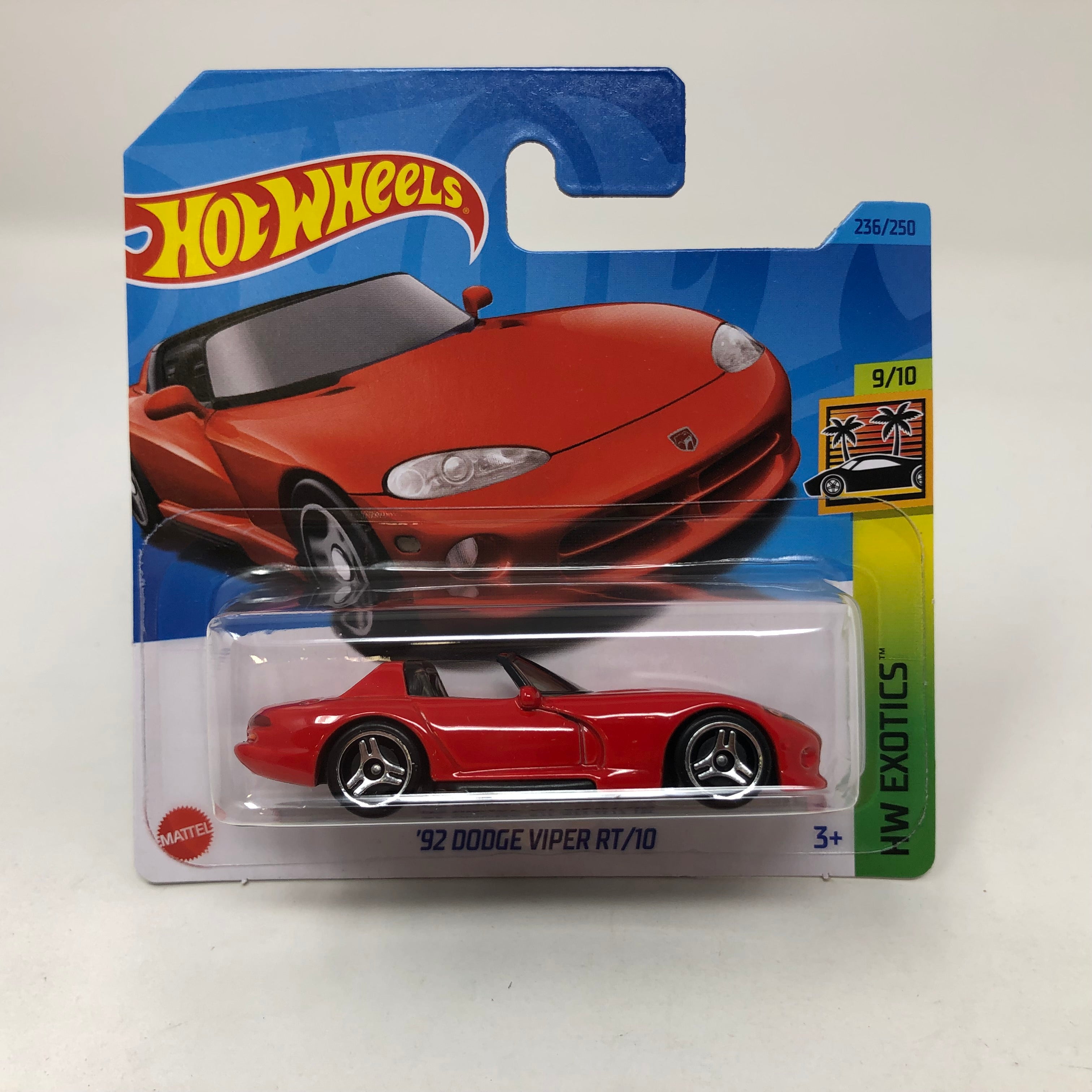 '92 Dodge Viper RT/10 #236 * Red * 2023 Hot Wheels Short Card Case P、mySite、hgirdovlk