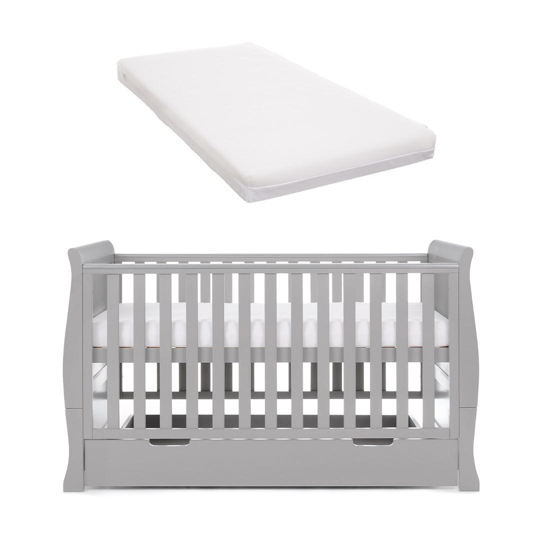  Obaby Stamford Classic Cot Bed - Warm Grey、mySite、merchandisen
