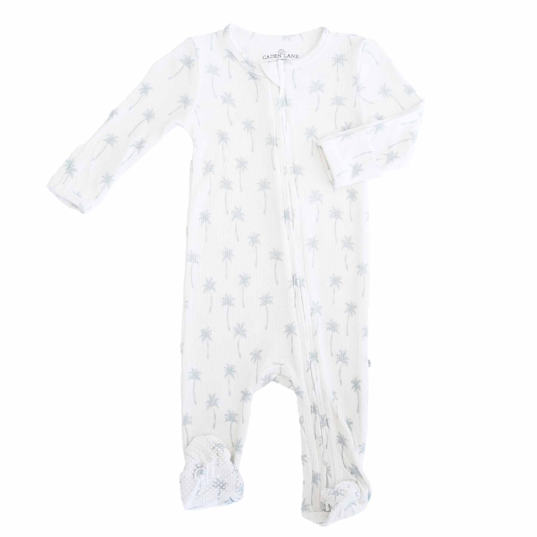  Bamboo Waffle Zipper Footies | Printed、mySite、layawaytickets