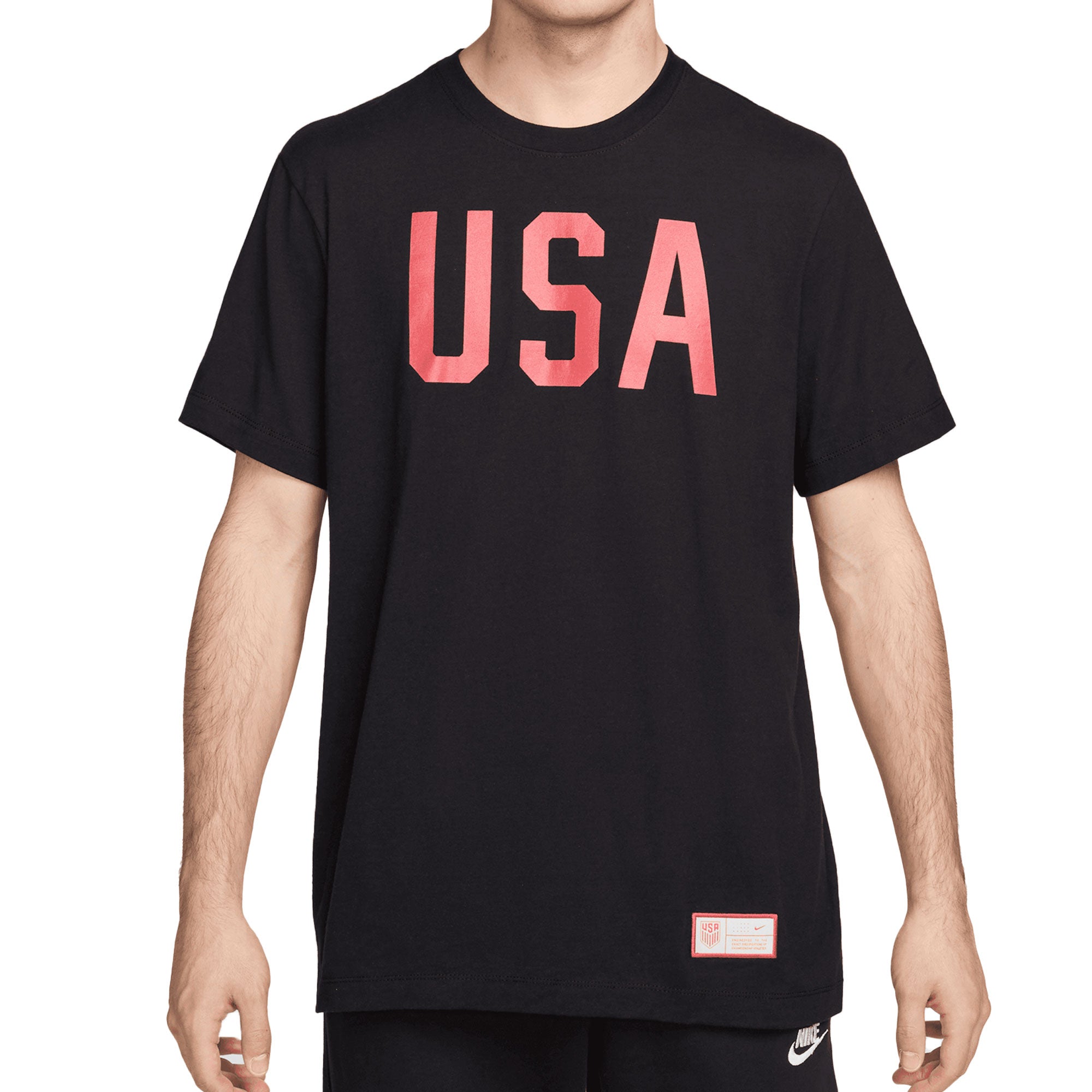Nike Men's USA 2024/25 Tee Black、mySite、bottomscart