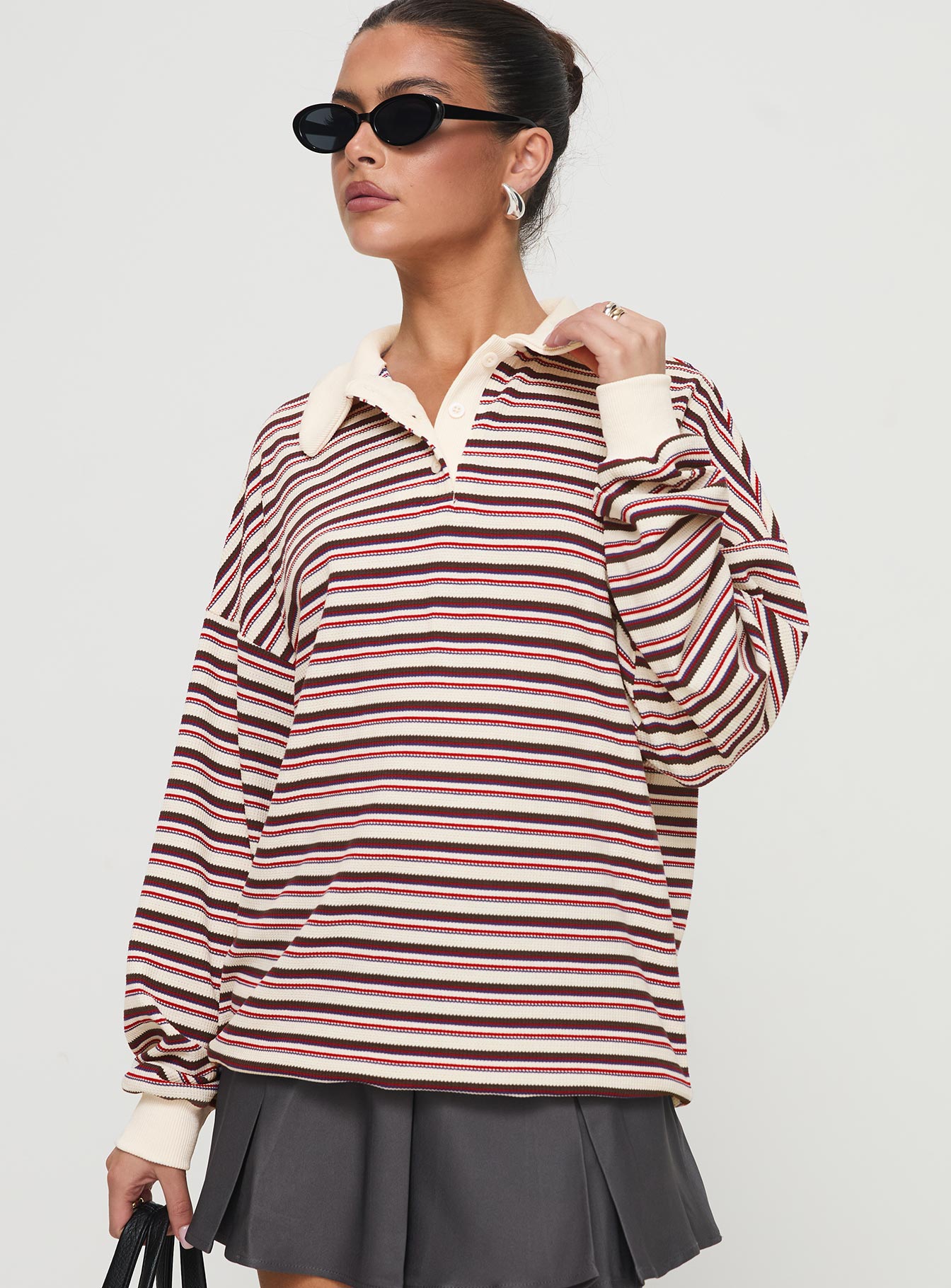 Rierie Rugby Jersey Porcelain Multi、mySite、solidvoid