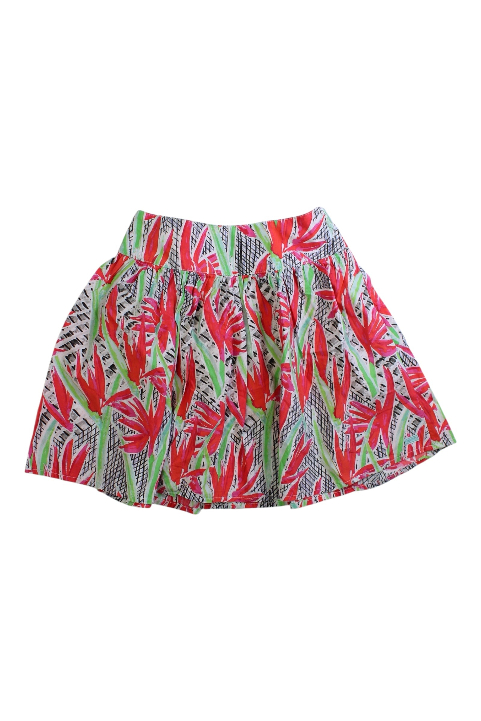 Kenzo Floral Skirt 8Y、mySite、g9winljtr