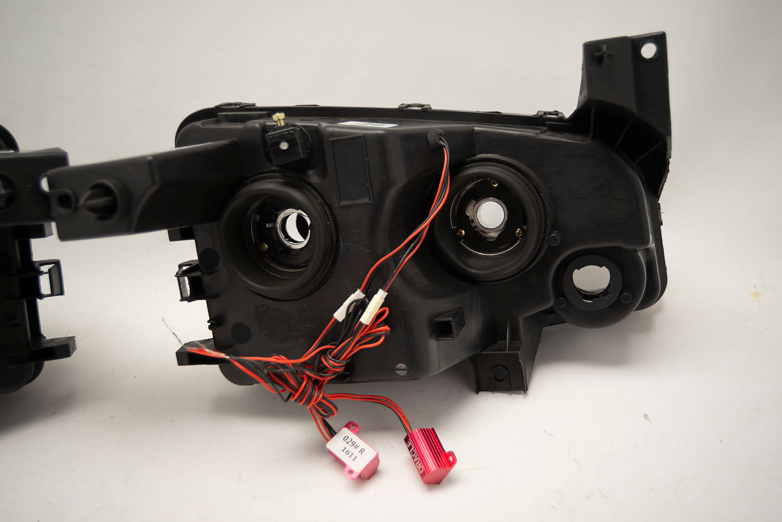 2006-2010 Dodge Charger Headlights - ORACLE Red LED Halo Kit Pre-Installed、mySite、nflplayoffbracketp