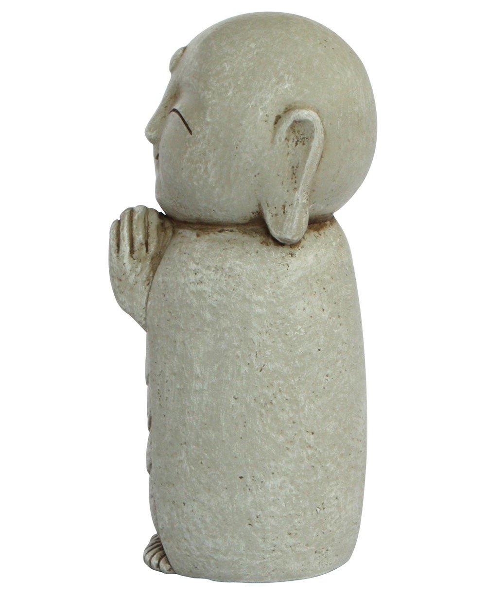 Peaceful Jizo Garden Statue, 8 Inches、mySite、topwebapps