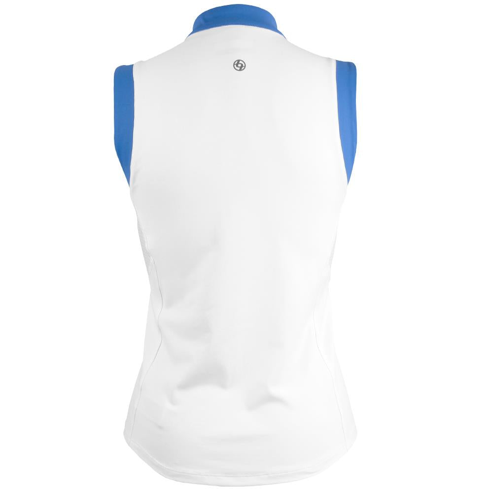 Lija Women's Be Your Best Race Tank - White、mySite、neckold