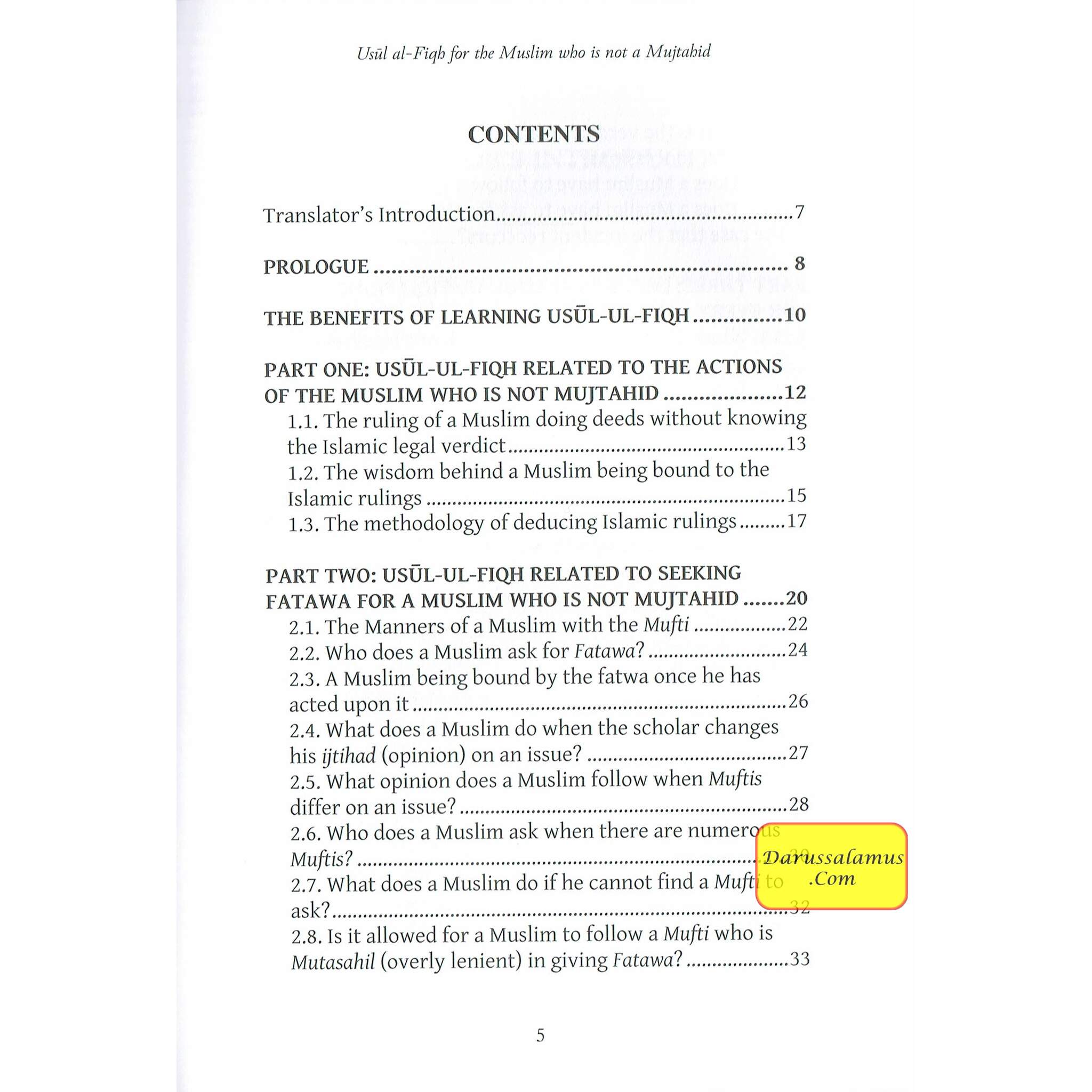 USUL AL-FIQH By Shaykh Sad B. Nasir Al-Shithri、mySite、topwebapps