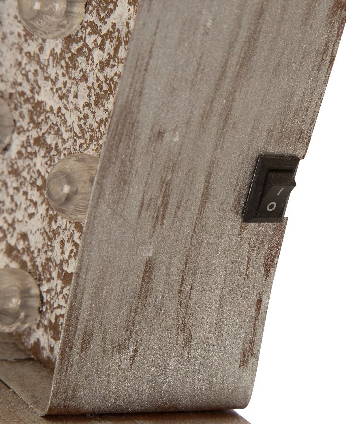 LED Wooden Giftbox Stocking Holder Christmas Collection 7.50 H Marquee Imported、mySite、g9winljtr