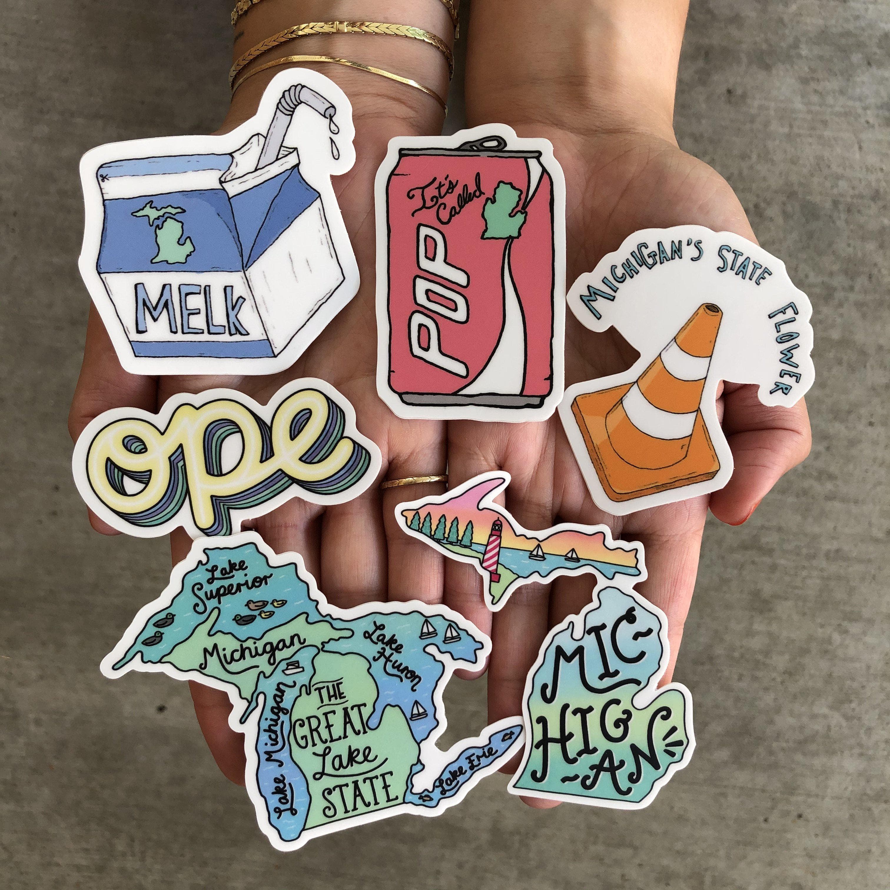  Michigan Sticker Mega Pack、mySite、elrpsem3k