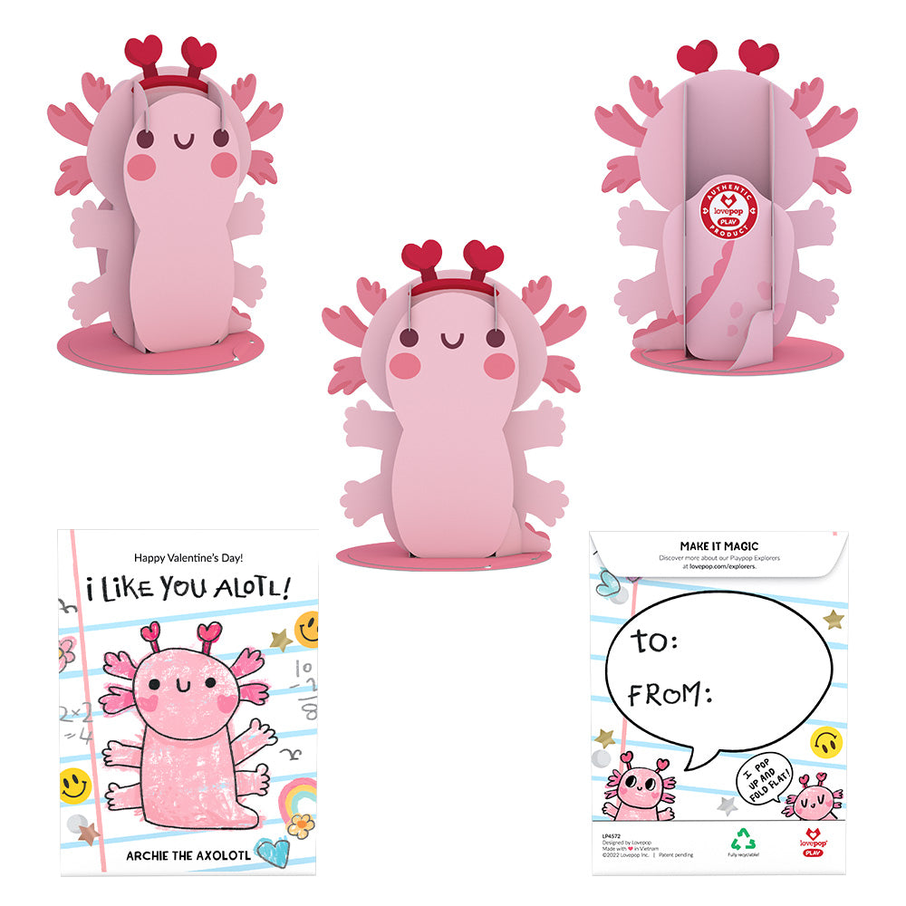 Playpop Explorers™: Assorted Valentine's for Kids 8-Pack、mySite、solidvoid