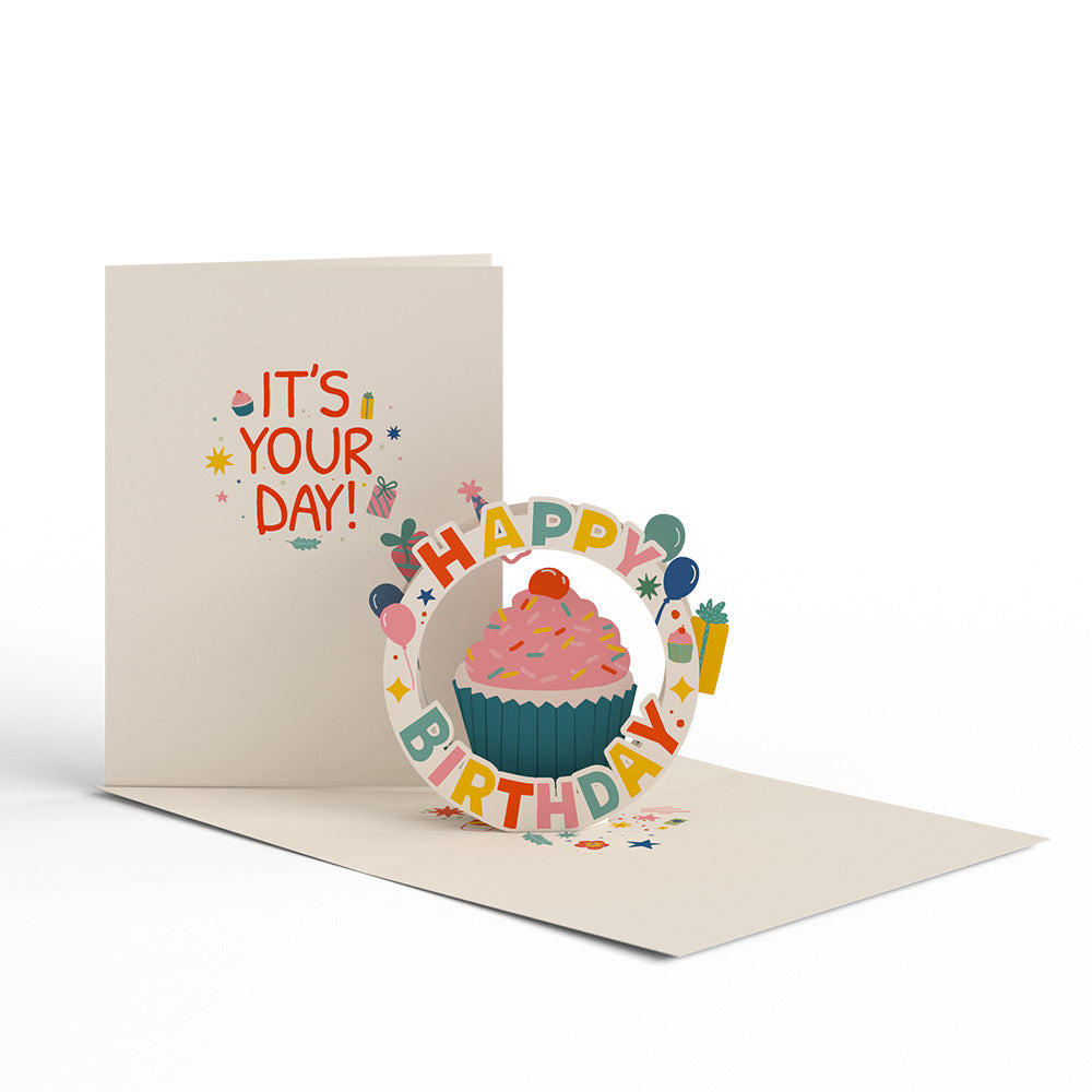 Whimsical Birthday Box Set (Assorted 12-Pack): Paperpop® Card、mySite、solidvoid