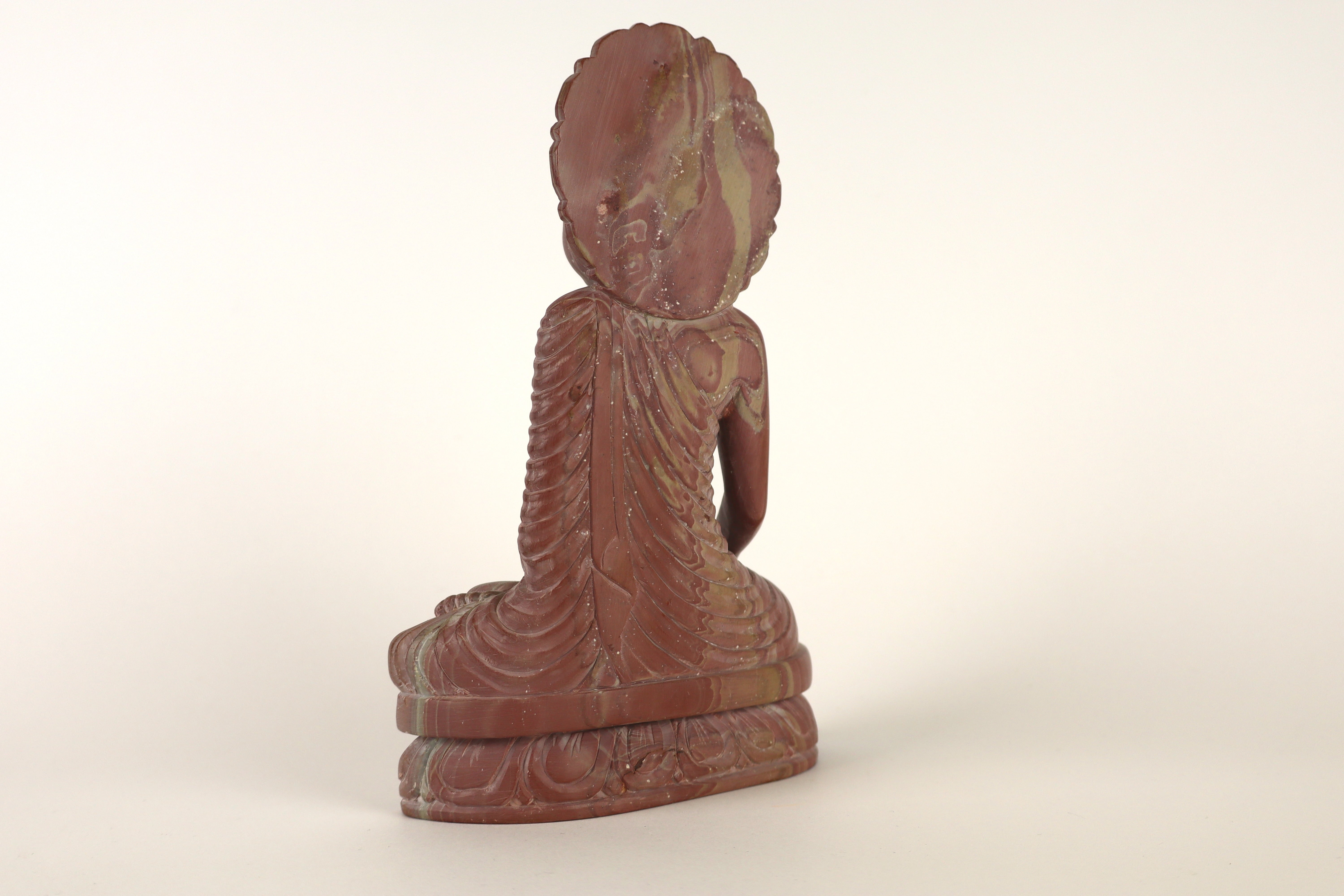 Sitting Buddha - Softstone (Small, 20cm)、mySite、topwebapps