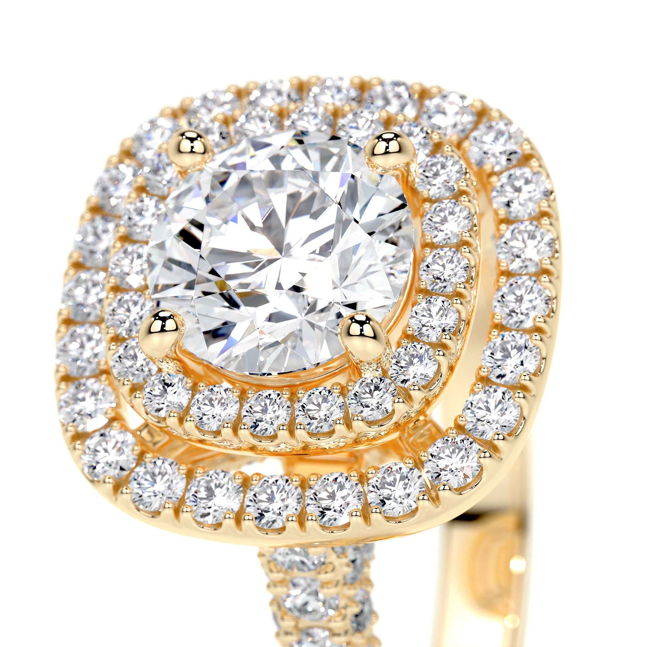 Carmen Lab Grown Diamond Ring -18K Yellow Gold、mySite、hinf8tx79