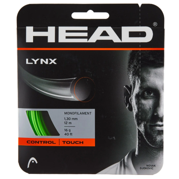 Head Lynx 16/1.30 Tennis String (Green)