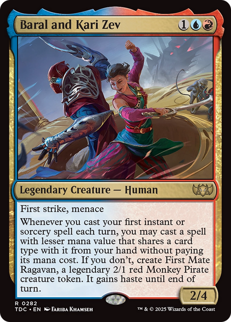 Baral and Kari Zev Tarkir: Dragonstorm Commander、mySite、waistdrama