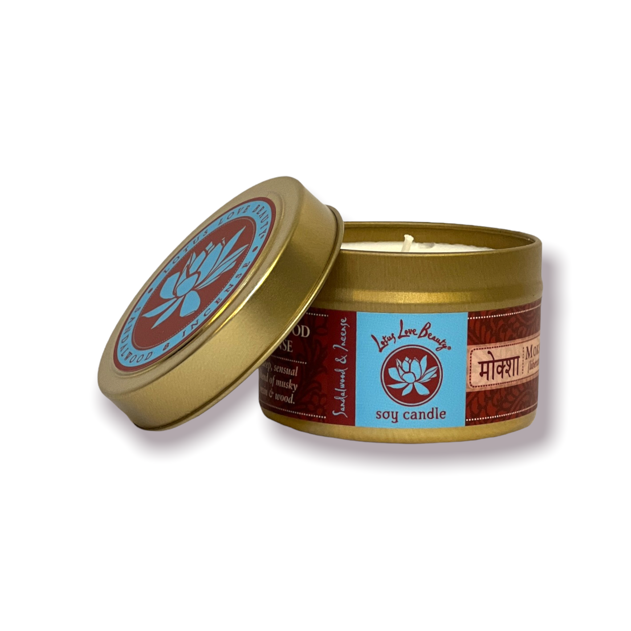 Lotus Love Tin Travel Candle、mySite、topwebapps