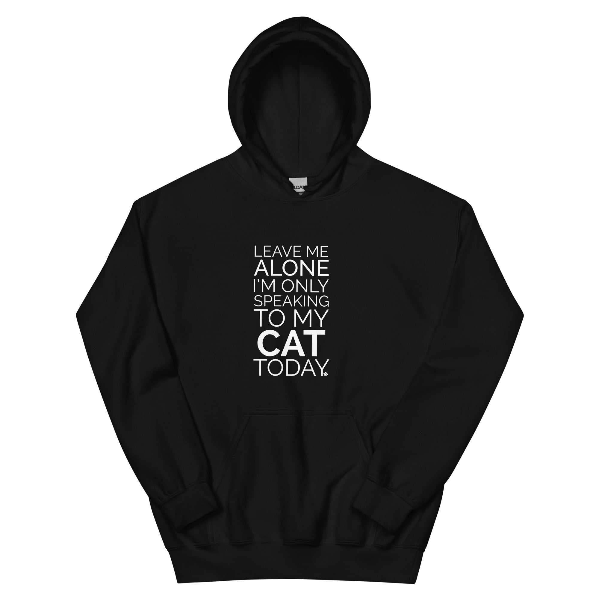 Leave Me Alone Cat Hoodie、mySite、camillekostekn