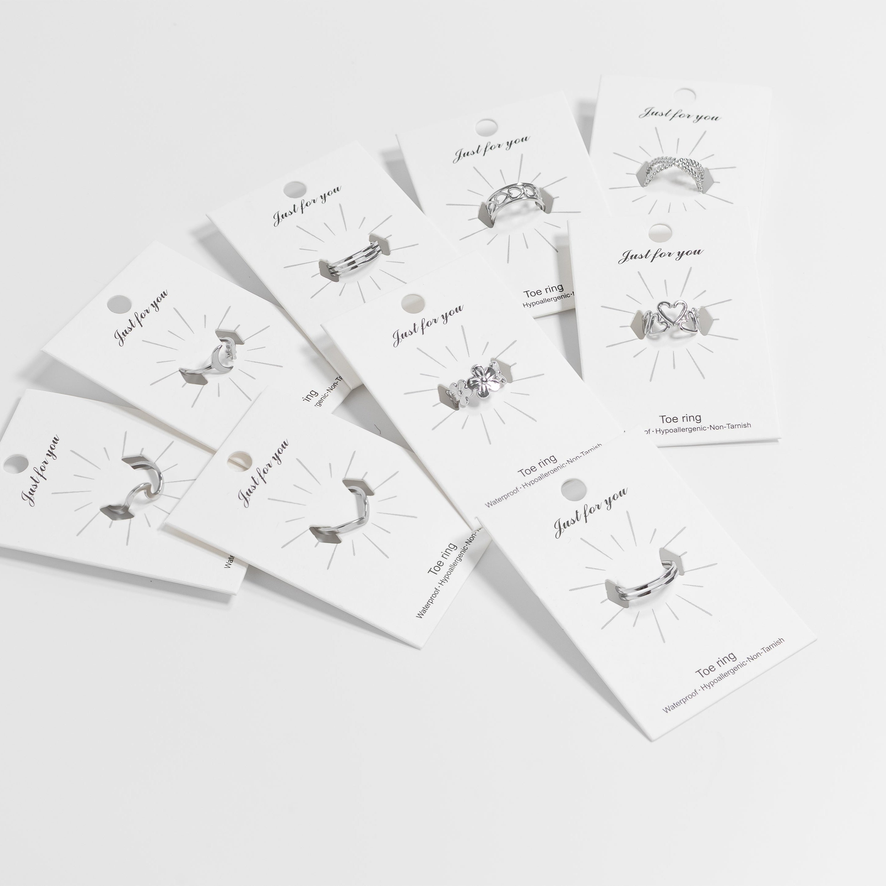 18K Gold PVD Stainless Steel Double Toe Ring / KSS0016、mySite、dreamappss