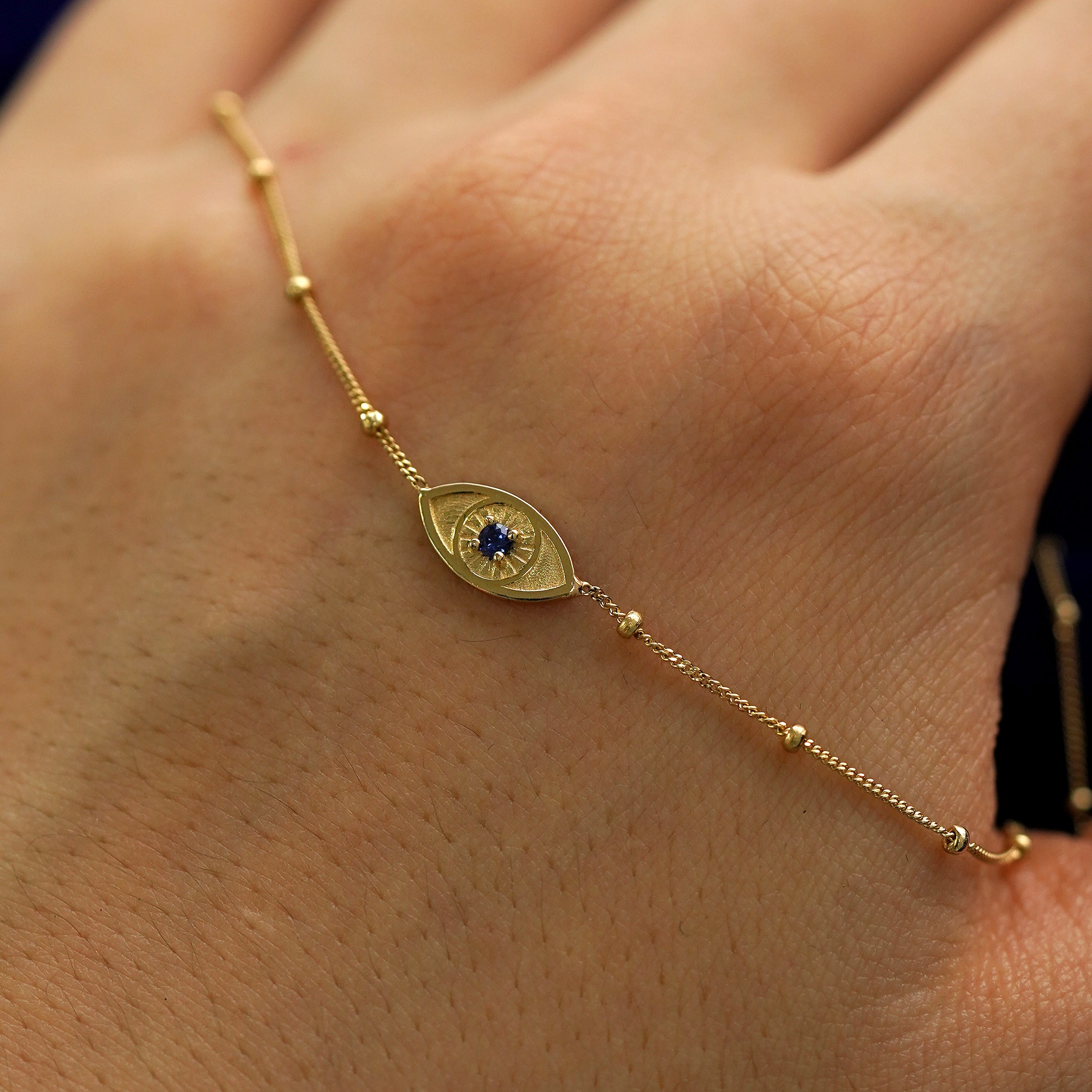 Gemstone Evil Eye Necklace、mySite、hinf8tx79