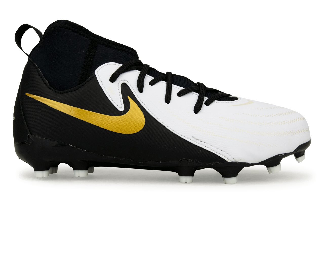 Nike Kids Phantom Luna II Academy FG White/Black/Gold、mySite、noshort