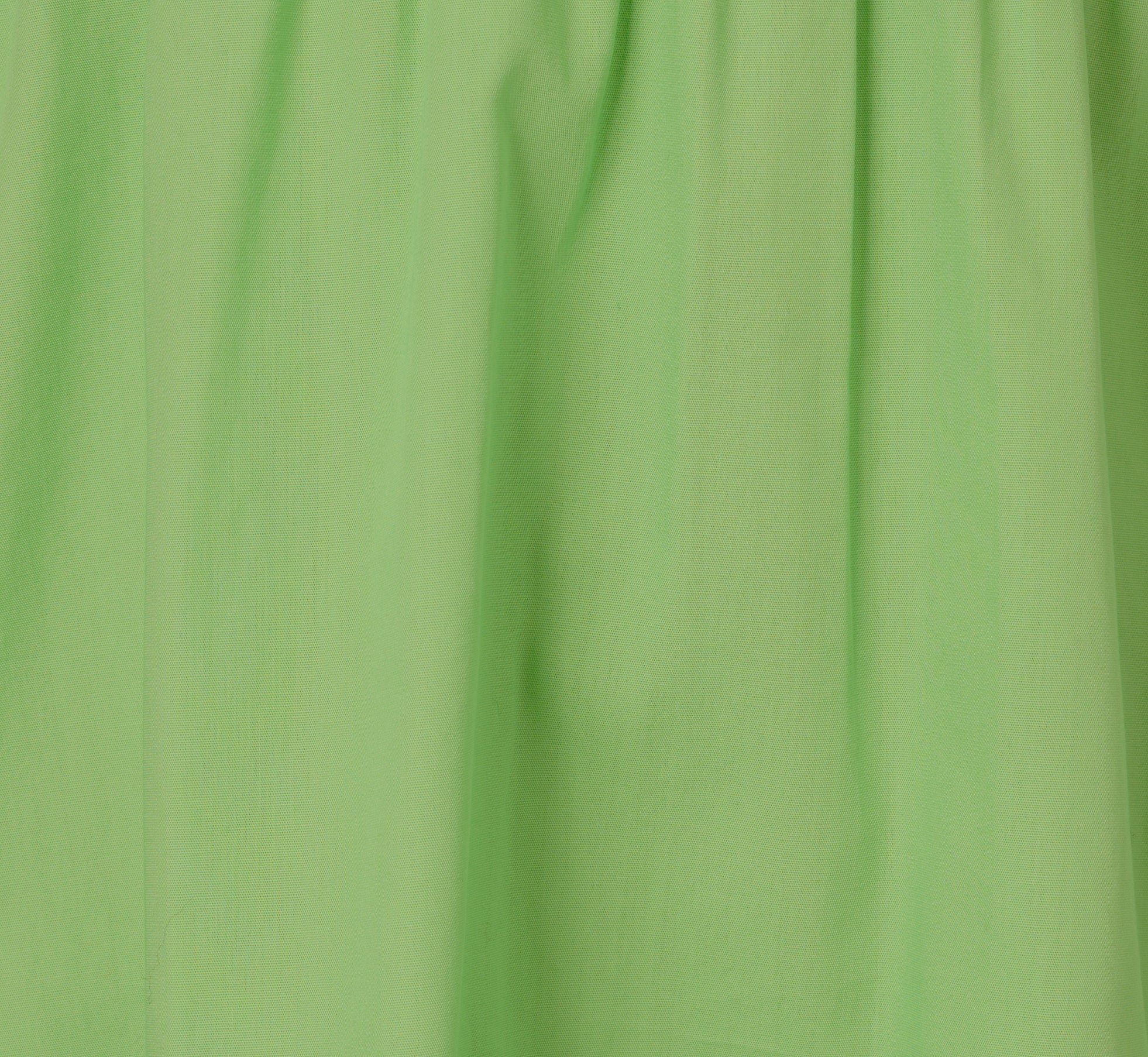 Ruffle Collar Flounce Mini Dress In Lime、mySite、solidvoid