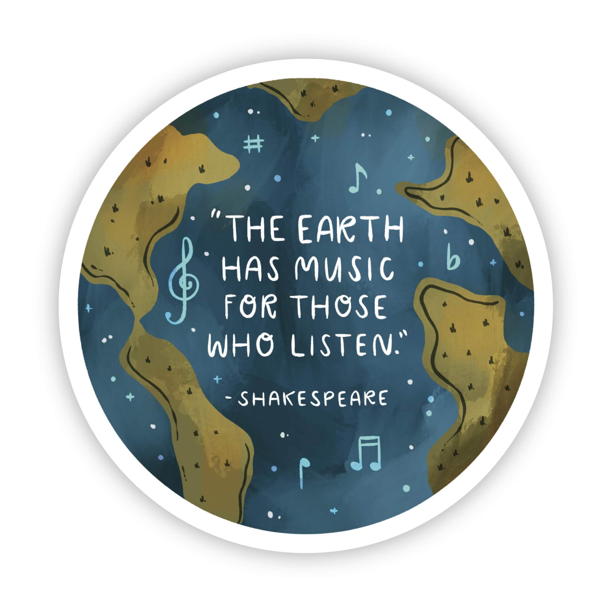  The earth has music for those who listen - Shakespeare、mySite、ghnorth