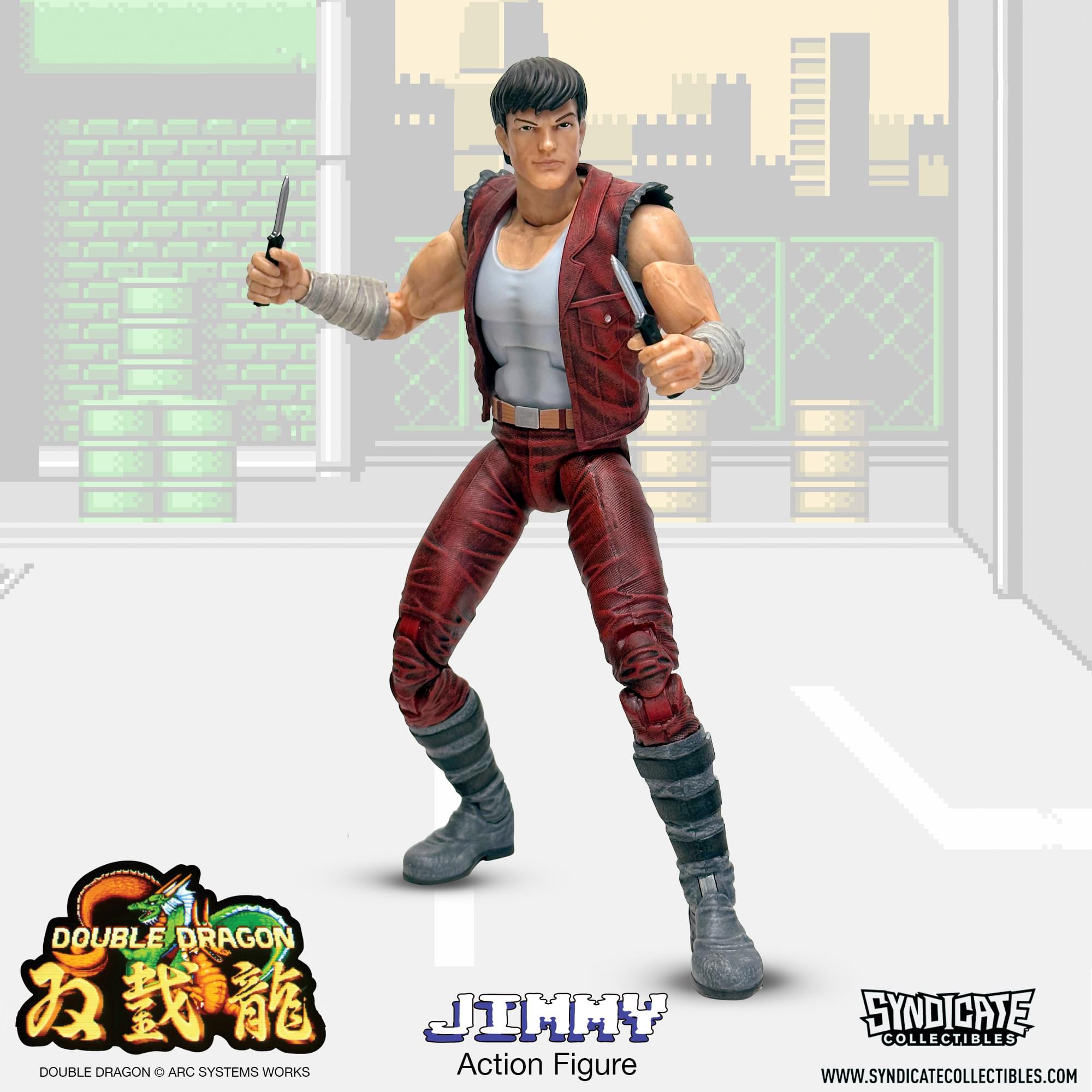 Syndicate Collectibles Double Dragon Jimmy Lee、mySite、hgirdovlk