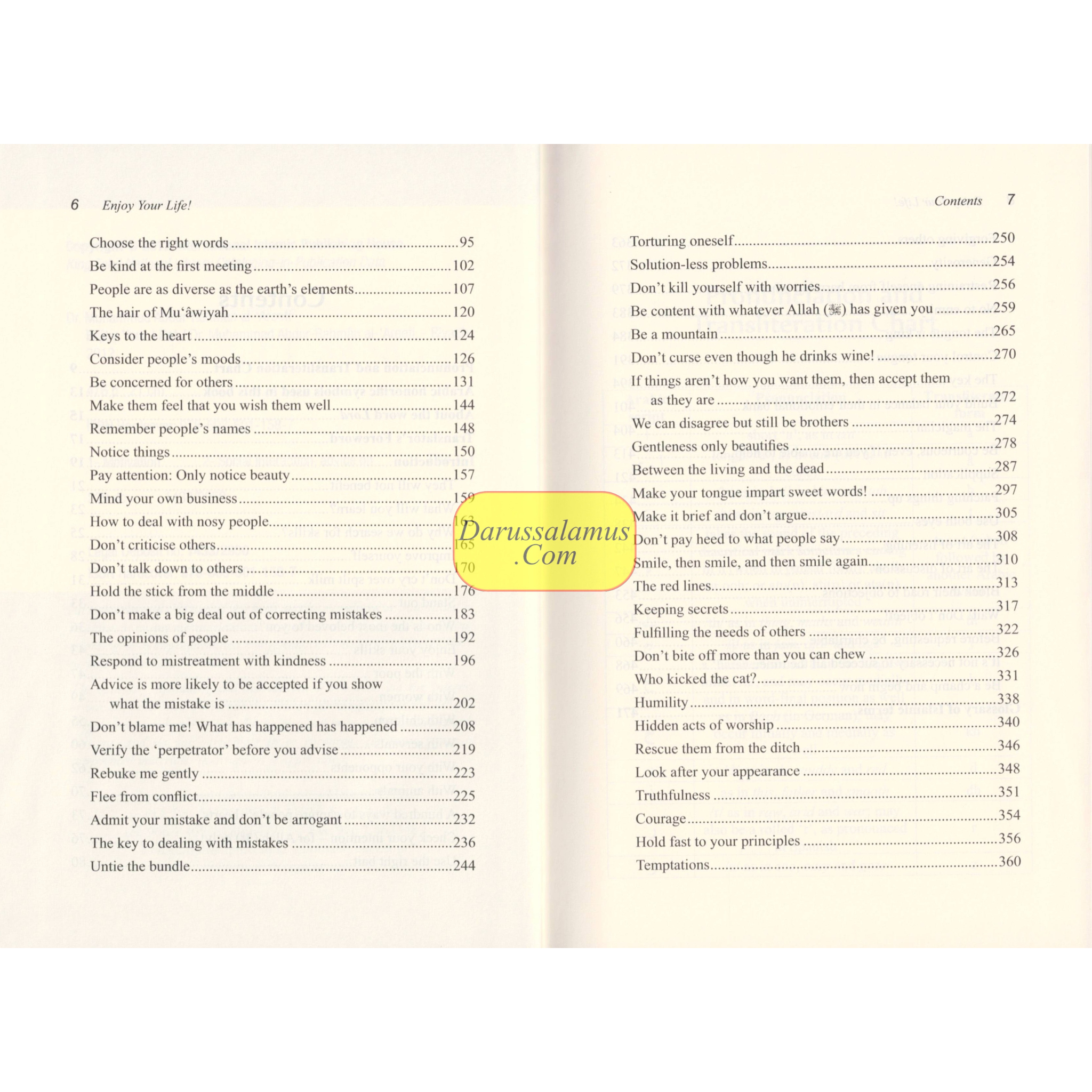 Enjoy Your Life By Dr. Muhammad Abdur-Rahman al-Areefy、mySite、topwebapps