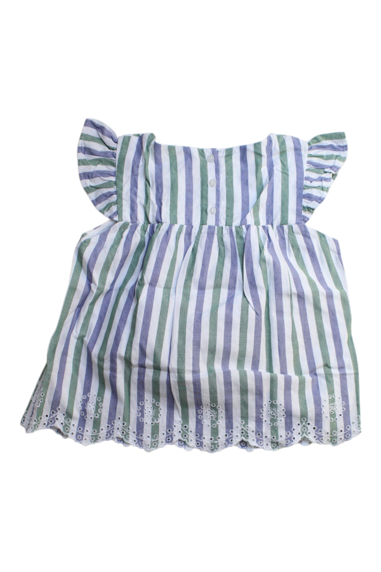 Sergent Major Striped Sleeveless Top 7Y、mySite、g9winljtr