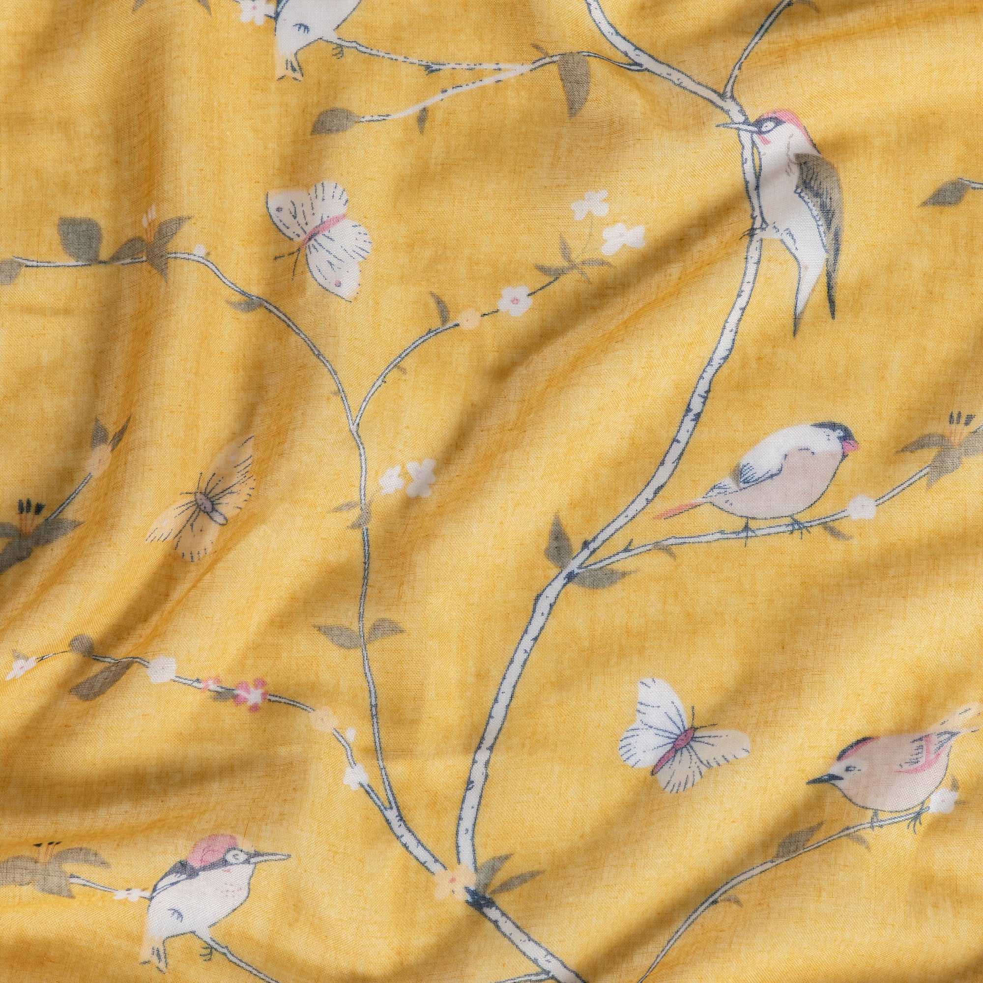 Lovely Birds & Butterflies Scarf、mySite、camillekostekn