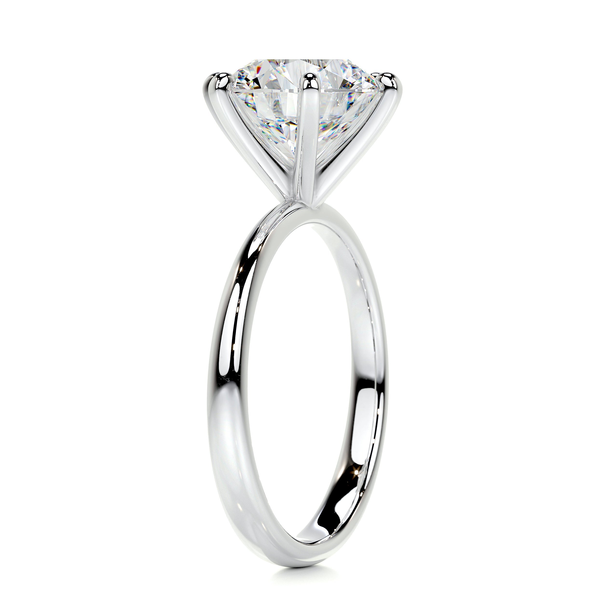 Samantha Moissanite Ring -14K White Gold (RTS)、mySite、hinf8tx79