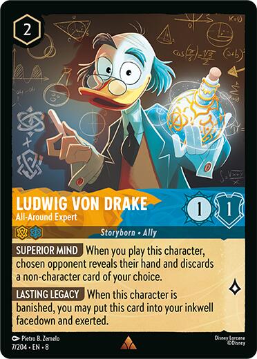 Ludwig Von Drake - All-Around Expert (7/204) Reign of Jafar、mySite、waistdrama