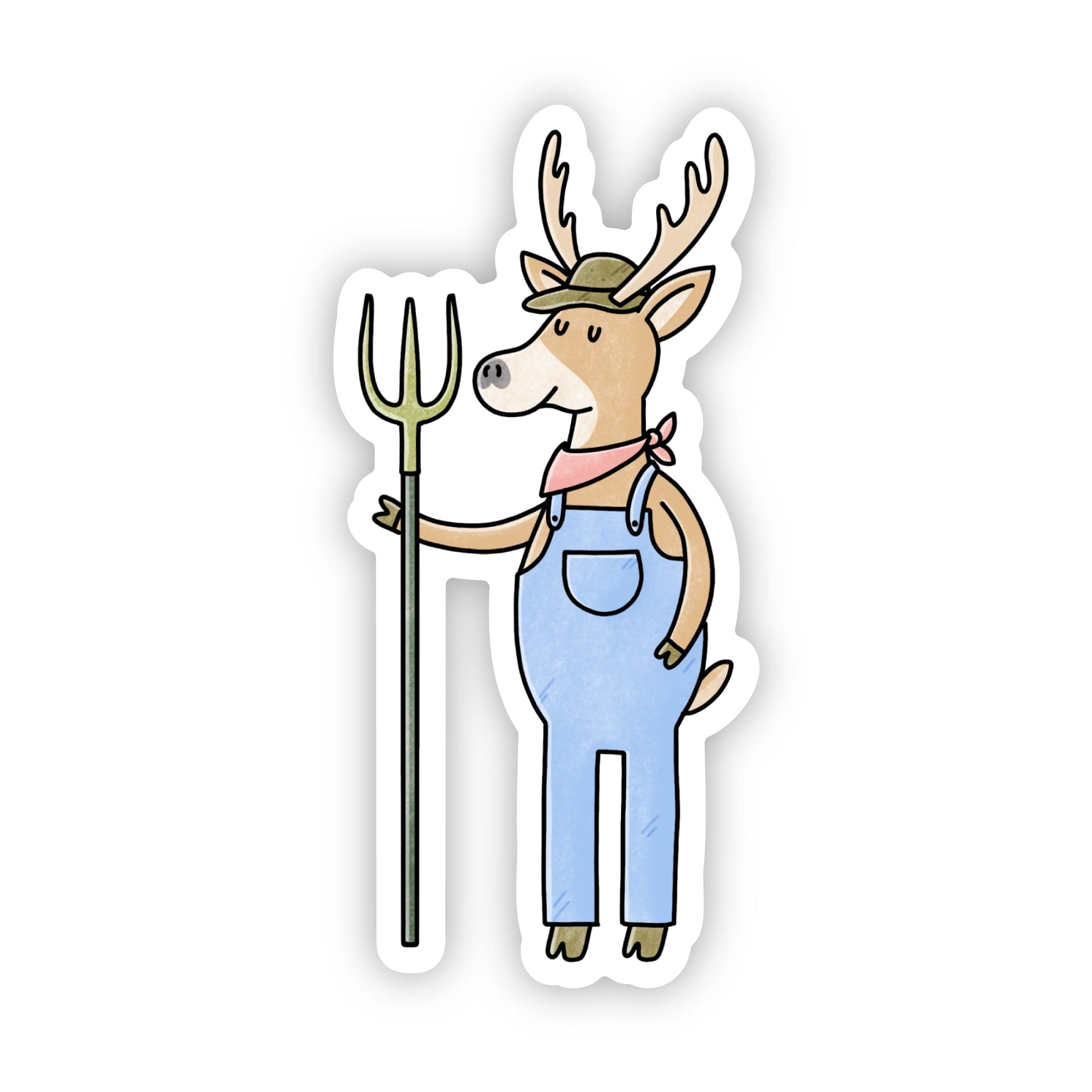  Deer Farmer Nebraska Sticker、mySite、ghnorth